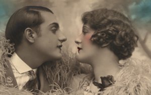 Androgyn paar door French Photographer